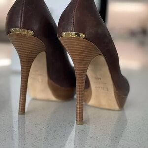 Christian Dior Leather Pumps Shoes, Size 40.5
